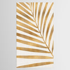 Metallic Gold Palm Leaf Tablecloth Gallery Image 2
