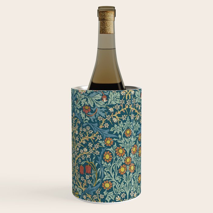William Morris Vintage Blackthorn Bright Indigo Wine Chiller Gallery Image 3