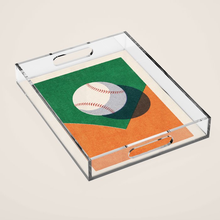 BALLS / Baseball II Acrylic Tray Gallery Image 1