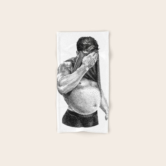 Dadbod - NOODDOODs Bath Towel Gallery Image 1