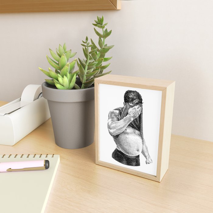 Dadbod - NOODDOODs Mini Art Print Gallery Image 2