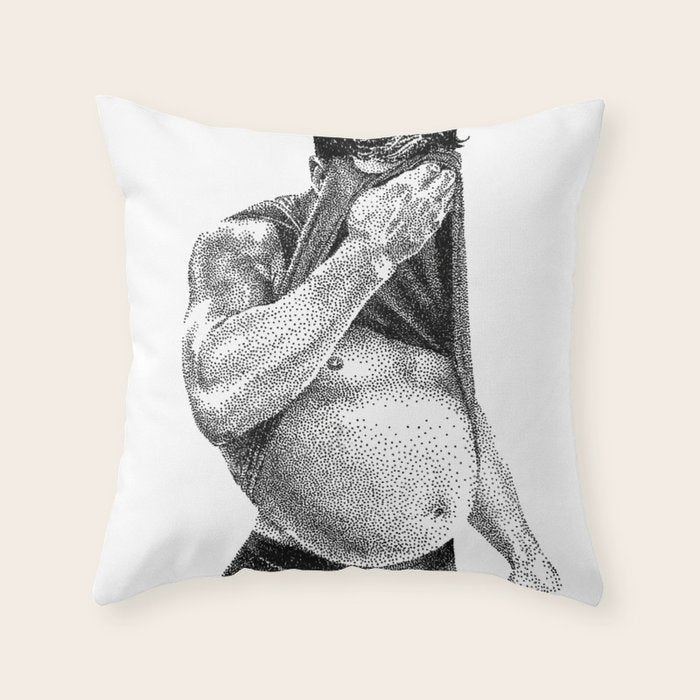 Dadbod - NOODDOODs Throw Pillow Gallery Image 6