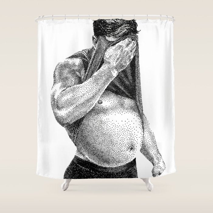Dadbod - NOODDOODs Shower Curtain Gallery Image 1