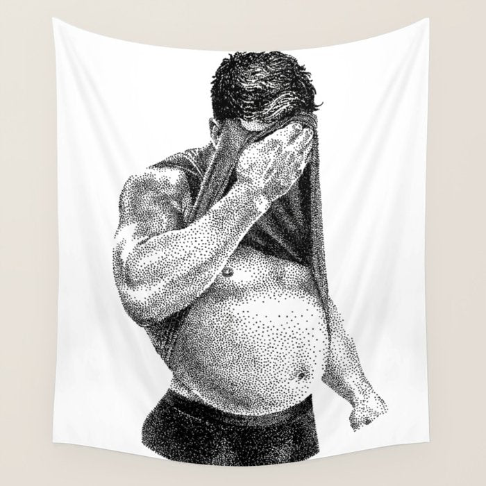 Dadbod - NOODDOODs Wall Tapestry Gallery Image 1