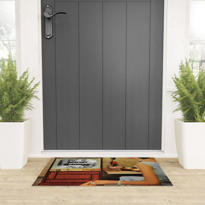 Spooky Mercury Retrograde Welcome Mat Gallery Image 3