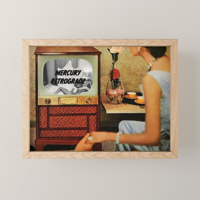 Spooky Mercury Retrograde Mini Art Print Gallery Image 1