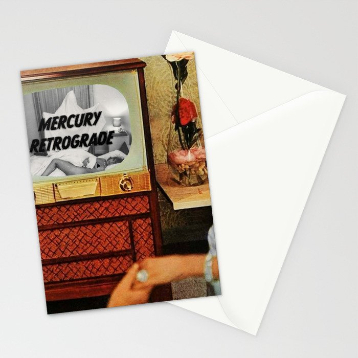 Spooky Mercury Retrograde Stationery Card Gallery Image 2