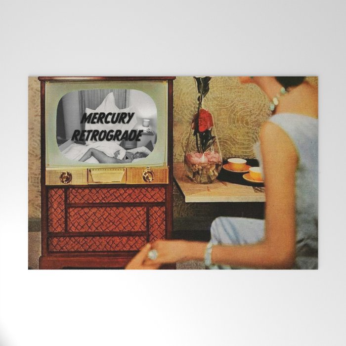 Spooky Mercury Retrograde Welcome Mat Gallery Image 1