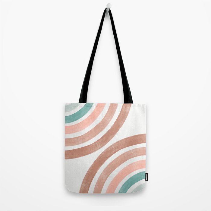 Double Retro Rainbows Tote Bag Gallery Image 2