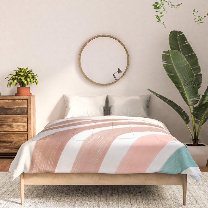 Double Retro Rainbows Comforter Gallery Image 3