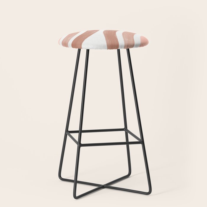 Double Retro Rainbows Stool Gallery Image 1