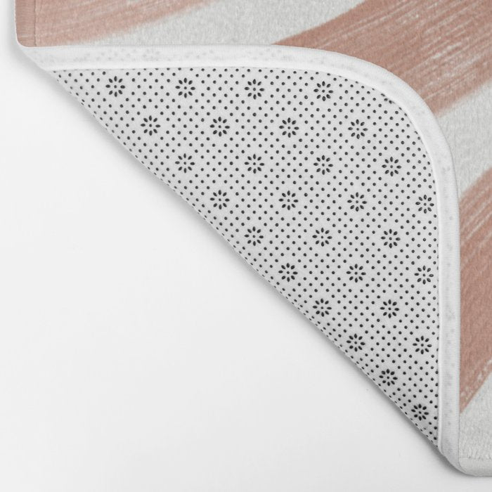 Double Retro Rainbows Bath Mat Gallery Image 2