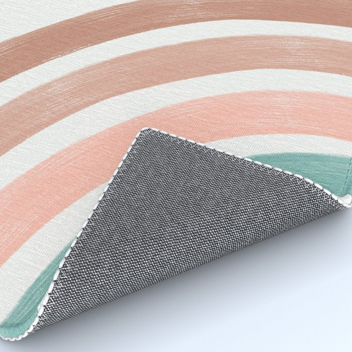 Double Retro Rainbows Rug Gallery Image 4