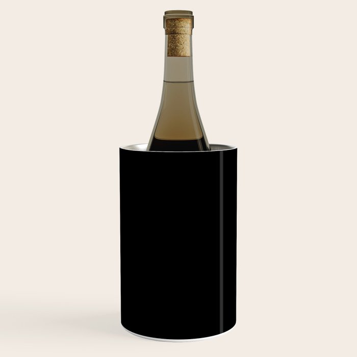Solid Black Wine Chiller Gallery Image 1