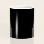 Solid Black Coffee Mug Gallery Image 4