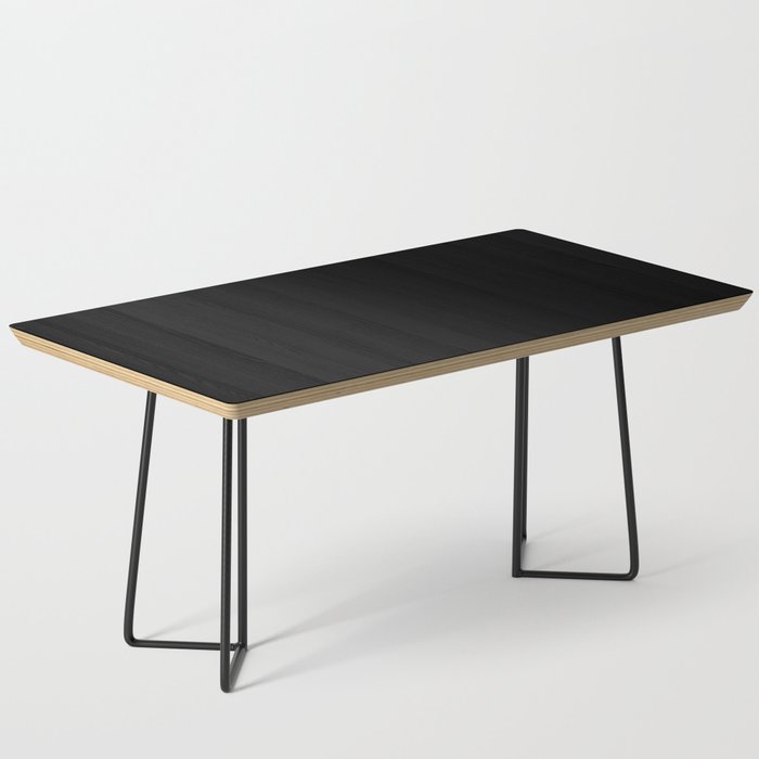 Solid Black Coffee Table Gallery Image 1