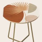 Tropical Leaf- Abstract Art 14 Side Table Gallery Image 2
