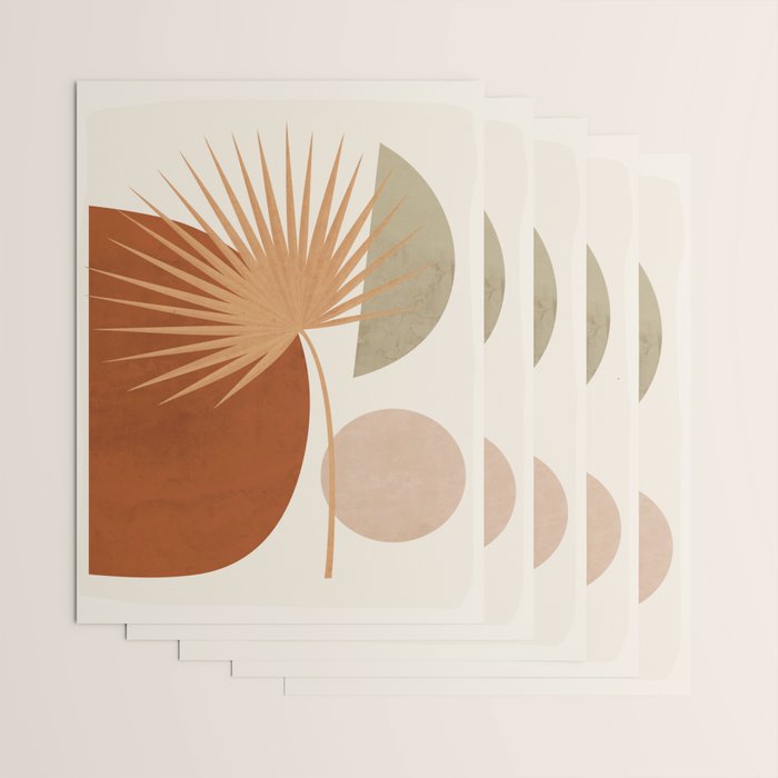 Tropical Leaf- Abstract Art 14 Wrapping Paper Gallery Image 3