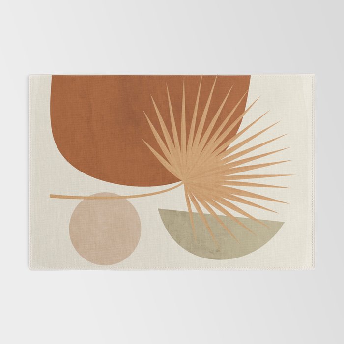 Tropical Leaf- Abstract Art 14 Rug Gallery Image 2