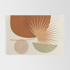 Tropical Leaf- Abstract Art 14 Rug Gallery Image 2