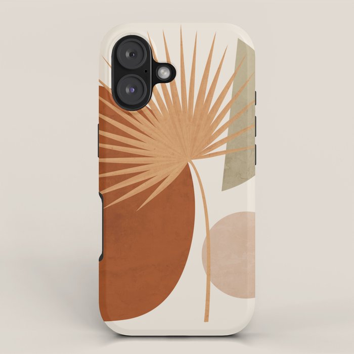 Tropical Leaf- Abstract Art 14 iPhone Case Gallery Image 1