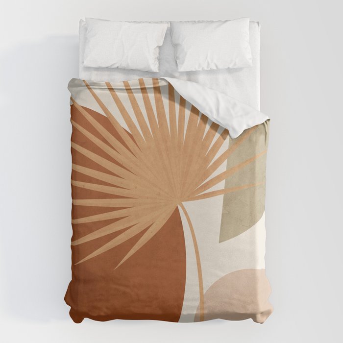 Tropical Leaf- Abstract Art 14 Duvet Cover Gallery Image 6