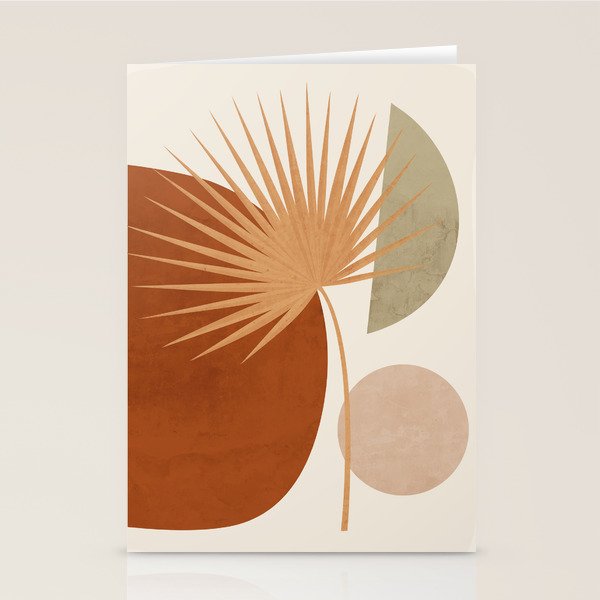 Tropical Leaf- Abstract Art 14 Stationery Card Gallery Image 2