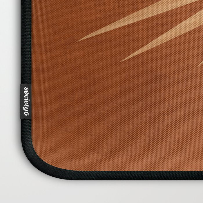 Tropical Leaf- Abstract Art 14 Laptop Sleeve Gallery Image 3