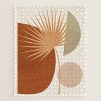 Tropical Leaf- Abstract Art 14 Jigsaw Puzzle Gallery Image 1