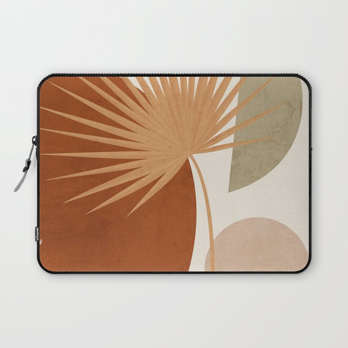 Tropical Leaf- Abstract Art 14 Laptop Sleeve Gallery Image 1
