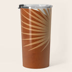 Tropical Leaf- Abstract Art 14 Travel Mug Gallery Image 3