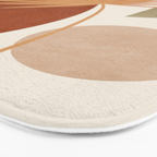 Tropical Leaf- Abstract Art 14 Bath Mat Gallery Image 3