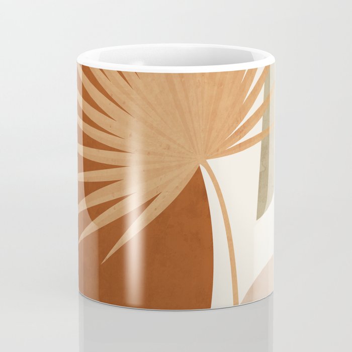 Tropical Leaf- Abstract Art 14 Coffee Mug Gallery Image 4
