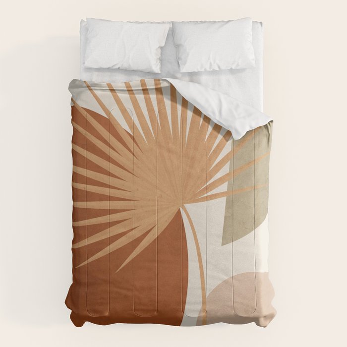 Tropical Leaf- Abstract Art 14 Comforter Gallery Image 6