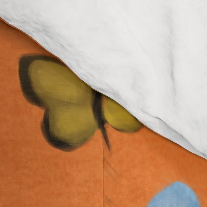 Blooming in Flight 2 Comforter Gallery Image 4