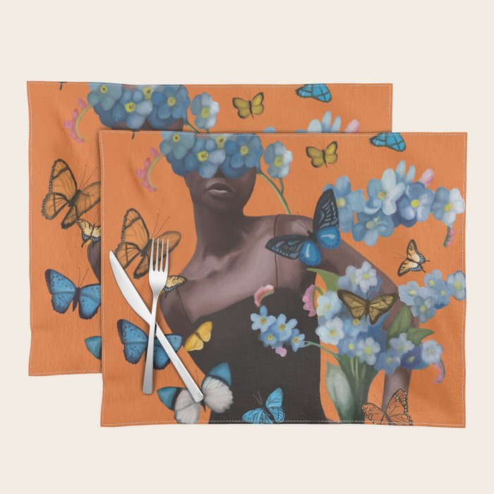 Blooming in Flight 2 Placemat Gallery Image 1