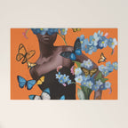 Blooming in Flight 2 Welcome Mat Gallery Image 1