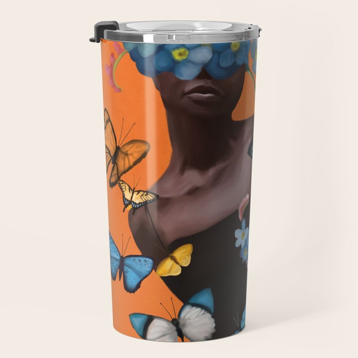 Blooming in Flight 2 Travel Mug Gallery Image 3