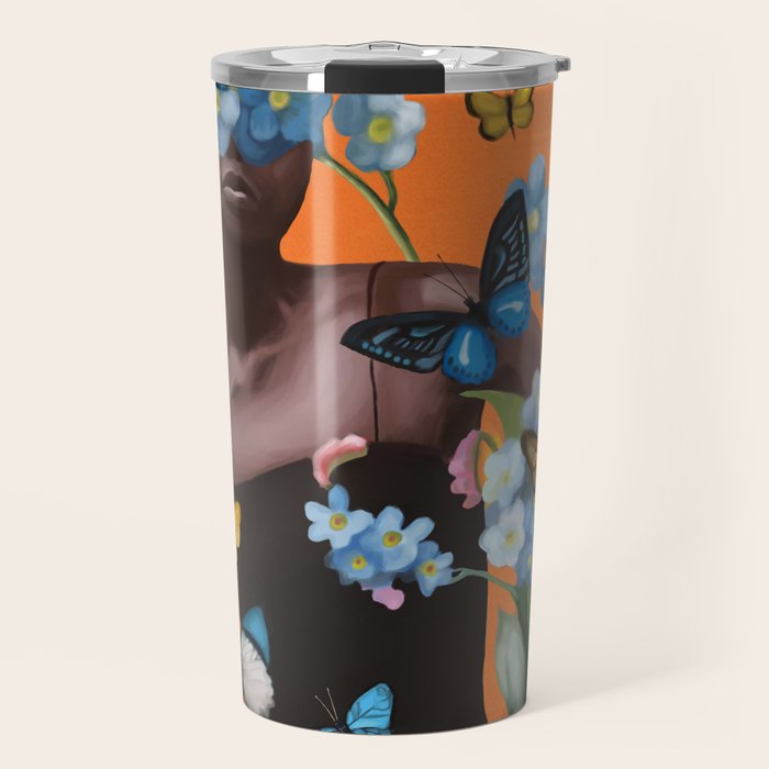 Blooming in Flight 2 Travel Mug Gallery Image 1