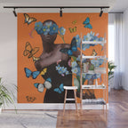 Blooming in Flight 2 Wall Mural Gallery Image 1