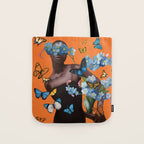Blooming in Flight 2 Tote Bag Gallery Image 1