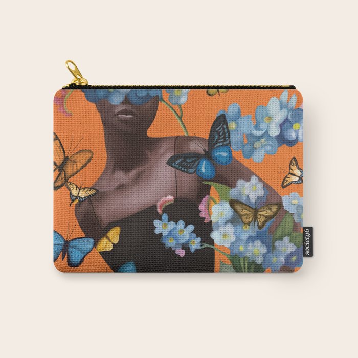 Blooming in Flight 2 Carry All Pouch Gallery Image 1