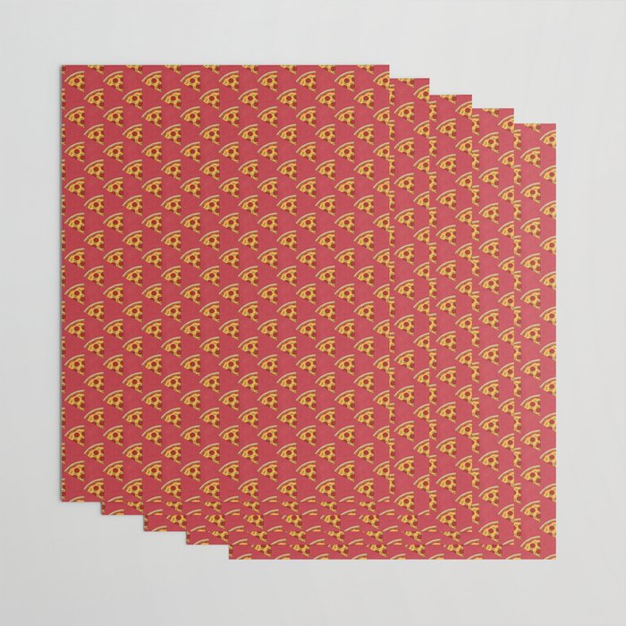 FAST FOOD / Pizza - pattern Wrapping Paper Gallery Image 3