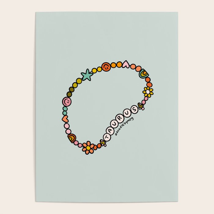 Taurus Friendship Bracelet Poster Gallery Image 1