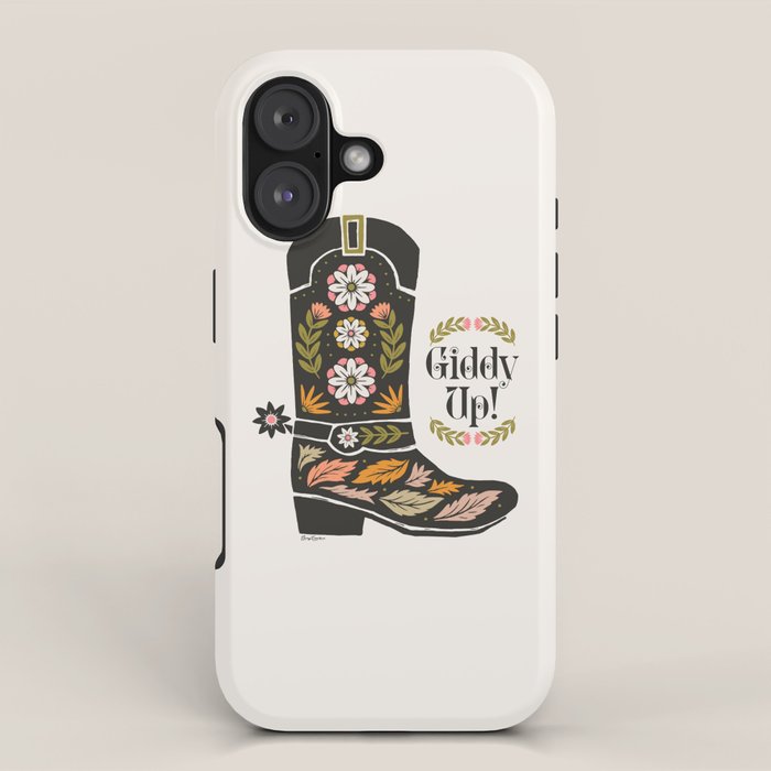Giddy Up - Cowgirl Boot iPhone Case Gallery Image 1