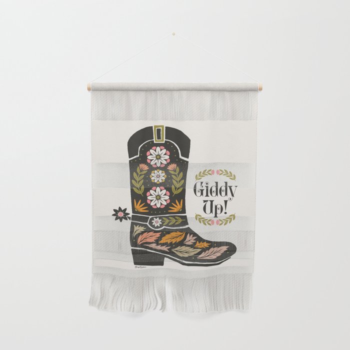 Giddy Up - Cowgirl Boot Wall Hanging Gallery Image 1