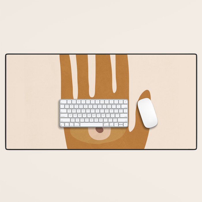 Hamsa Hand Desk Mat Gallery Image 1