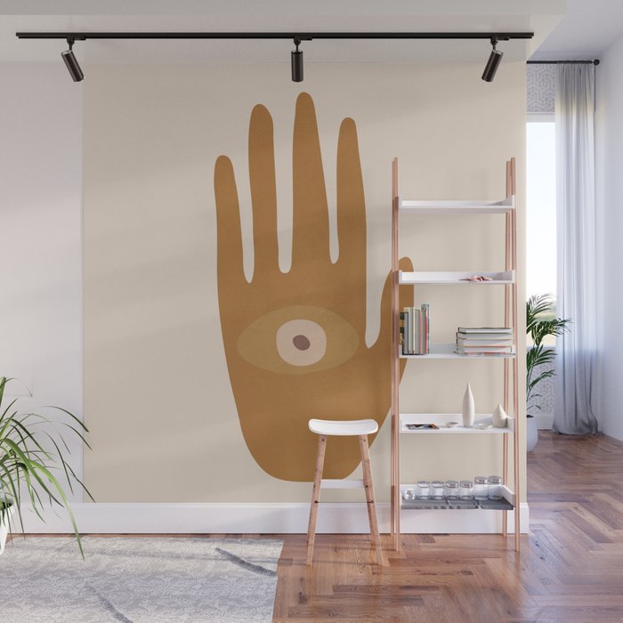 Hamsa Hand Wall Mural Gallery Image 1