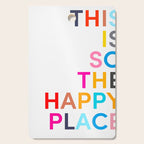 This Is So The Happy Place Cutting Board Gallery Image 1