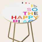 This Is So The Happy Place Side Table Gallery Image 2